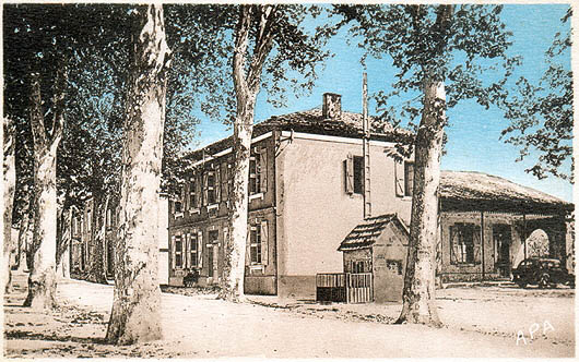 1950 La Mairie et l'Ecole
